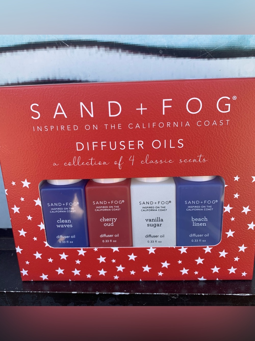 SAND + FOG set of 4 Diffuser oils Patriotic 4th Of July